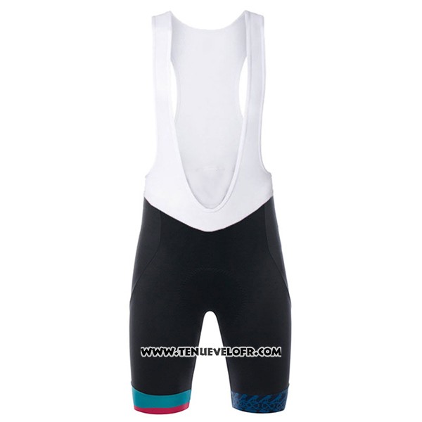 2017 Maillot Ciclismo Giro D'italie Sardegna Bleu Clair Manches Courtes et Cuissard